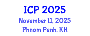 International Conference on Pediatrics (ICP) November 11, 2025 - Phnom Penh, Cambodia