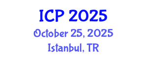 International Conference on Pediatrics (ICP) October 25, 2025 - Istanbul, Turkey