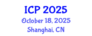 International Conference on Pediatrics (ICP) October 18, 2025 - Shanghai, China