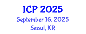 International Conference on Pediatrics (ICP) September 16, 2025 - Seoul, Republic of Korea