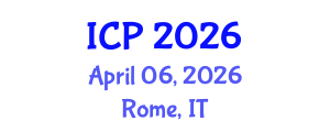 International Conference on Pediatrics (ICP) April 06, 2026 - Rome, Italy International Conference on Pediatrics (ICP) April 06, 2026 - Rome, Italy