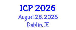 International Conference on Pediatrics (ICP) August 28, 2026 - Dublin, Ireland International Conference on Pediatrics (ICP) August 28, 2026 - Dublin, Ireland