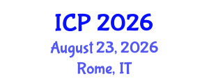 International Conference on Pediatrics (ICP) August 23, 2026 - Rome, Italy International Conference on Pediatrics (ICP) August 23, 2026 - Rome, Italy