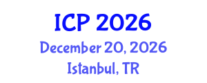 International Conference on Pediatrics (ICP) December 20, 2026 - Istanbul, Turkey International Conference on Pediatrics (ICP) December 20, 2026 - Istanbul, Turkey