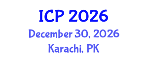 International Conference on Pediatrics (ICP) December 30, 2026 - Karachi, Pakistan International Conference on Pediatrics (ICP) December 30, 2026 - Karachi, Pakistan