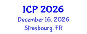 International Conference on Pediatrics (ICP) December 16, 2026 - Strasbourg, France International Conference on Pediatrics (ICP) December 16, 2026 - Strasbourg, France