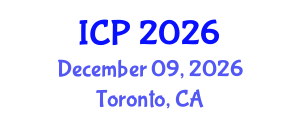 International Conference on Pediatrics (ICP) December 09, 2026 - Toronto, Canada International Conference on Pediatrics (ICP) December 09, 2026 - Toronto, Canada