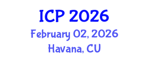 International Conference on Pediatrics (ICP) February 02, 2026 - Havana, Cuba International Conference on Pediatrics (ICP) February 02, 2026 - Havana, Cuba