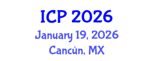 International Conference on Pediatrics (ICP) January 19, 2026 - Cancún, Mexico International Conference on Pediatrics (ICP) January 19, 2026 - Cancún, Mexico