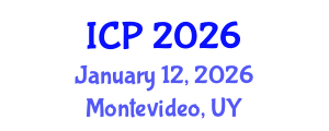 International Conference on Pediatrics (ICP) January 12, 2026 - Montevideo, Uruguay International Conference on Pediatrics (ICP) January 12, 2026 - Montevideo, Uruguay