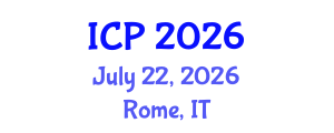 International Conference on Pediatrics (ICP) July 22, 2026 - Rome, Italy International Conference on Pediatrics (ICP) July 22, 2026 - Rome, Italy
