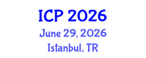 International Conference on Pediatrics (ICP) June 29, 2026 - Istanbul, Turkey International Conference on Pediatrics (ICP) June 29, 2026 - Istanbul, Turkey
