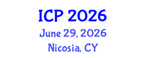 International Conference on Pediatrics (ICP) June 29, 2026 - Nicosia, Cyprus International Conference on Pediatrics (ICP) June 29, 2026 - Nicosia, Cyprus