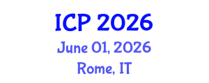 International Conference on Pediatrics (ICP) June 01, 2026 - Rome, Italy International Conference on Pediatrics (ICP) June 01, 2026 - Rome, Italy