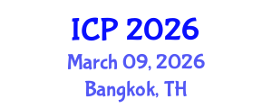 International Conference on Pediatrics (ICP) March 09, 2026 - Bangkok, Thailand International Conference on Pediatrics (ICP) March 09, 2026 - Bangkok, Thailand