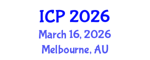 International Conference on Pediatrics (ICP) March 16, 2026 - Melbourne, Australia International Conference on Pediatrics (ICP) March 16, 2026 - Melbourne, Australia