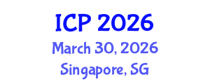 International Conference on Pediatrics (ICP) March 30, 2026 - Singapore, Singapore International Conference on Pediatrics (ICP) March 30, 2026 - Singapore, Singapore
