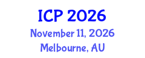 International Conference on Pediatrics (ICP) November 11, 2026 - Melbourne, Australia International Conference on Pediatrics (ICP) November 11, 2026 - Melbourne, Australia