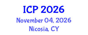 International Conference on Pediatrics (ICP) November 04, 2026 - Nicosia, Cyprus International Conference on Pediatrics (ICP) November 04, 2026 - Nicosia, Cyprus