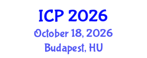 International Conference on Pediatrics (ICP) October 18, 2026 - Budapest, Hungary International Conference on Pediatrics (ICP) October 18, 2026 - Budapest, Hungary