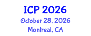 International Conference on Pediatrics (ICP) October 28, 2026 - Montreal, Canada International Conference on Pediatrics (ICP) October 28, 2026 - Montreal, Canada