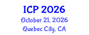 International Conference on Pediatrics (ICP) October 21, 2026 - Quebec City, Canada International Conference on Pediatrics (ICP) October 21, 2026 - Quebec City, Canada