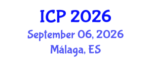 International Conference on Pediatrics (ICP) September 06, 2026 - Málaga, Spain International Conference on Pediatrics (ICP) September 06, 2026 - Málaga, Spain