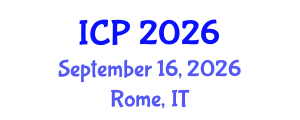 International Conference on Pediatrics (ICP) September 16, 2026 - Rome, Italy