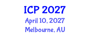International Conference on Pediatrics (ICP) April 10, 2027 - Melbourne, Australia