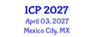 International Conference on Pediatrics (ICP) April 03, 2027 - Mexico City, Mexico International Conference on Pediatrics (ICP) April 03, 2027 - Mexico City, Mexico
