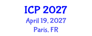 International Conference on Pediatrics (ICP) April 19, 2027 - Paris, France