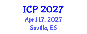 International Conference on Pediatrics (ICP) April 17, 2027 - Seville, Spain International Conference on Pediatrics (ICP) April 17, 2027 - Seville, Spain