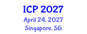 International Conference on Pediatrics (ICP) April 24, 2027 - Singapore, Singapore International Conference on Pediatrics (ICP) April 24, 2027 - Singapore, Singapore