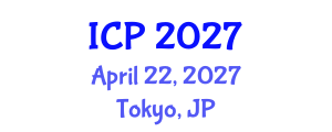International Conference on Pediatrics (ICP) April 22, 2027 - Tokyo, Japan