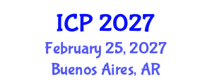 International Conference on Pediatrics (ICP) February 25, 2027 - Buenos Aires, Argentina