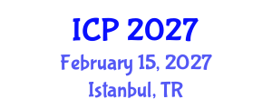 International Conference on Pediatrics (ICP) February 15, 2027 - Istanbul, Turkey International Conference on Pediatrics (ICP) February 15, 2027 - Istanbul, Turkey