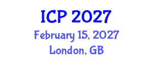 International Conference on Pediatrics (ICP) February 15, 2027 - London, United Kingdom International Conference on Pediatrics (ICP) February 15, 2027 - London, United Kingdom