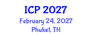 International Conference on Pediatrics (ICP) February 24, 2027 - Phuket, Thailand International Conference on Pediatrics (ICP) February 24, 2027 - Phuket, Thailand