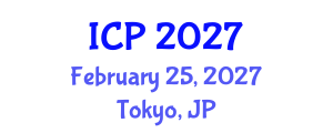 International Conference on Pediatrics (ICP) February 25, 2027 - Tokyo, Japan International Conference on Pediatrics (ICP) February 25, 2027 - Tokyo, Japan
