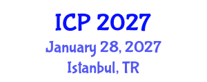 International Conference on Pediatrics (ICP) January 28, 2027 - Istanbul, Turkey International Conference on Pediatrics (ICP) January 28, 2027 - Istanbul, Turkey