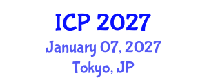 International Conference on Pediatrics (ICP) January 07, 2027 - Tokyo, Japan