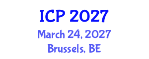 International Conference on Pediatrics (ICP) March 24, 2027 - Brussels, Belgium International Conference on Pediatrics (ICP) March 24, 2027 - Brussels, Belgium