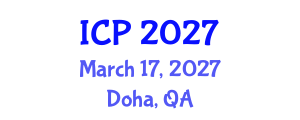 International Conference on Pediatrics (ICP) March 17, 2027 - Doha, Qatar International Conference on Pediatrics (ICP) March 17, 2027 - Doha, Qatar