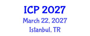 International Conference on Pediatrics (ICP) March 22, 2027 - Istanbul, Turkey International Conference on Pediatrics (ICP) March 22, 2027 - Istanbul, Turkey