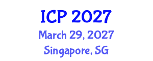 International Conference on Pediatrics (ICP) March 29, 2027 - Singapore, Singapore International Conference on Pediatrics (ICP) March 29, 2027 - Singapore, Singapore