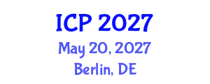 International Conference on Pediatrics (ICP) May 20, 2027 - Berlin, Germany International Conference on Pediatrics (ICP) May 20, 2027 - Berlin, Germany