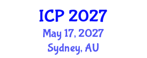 International Conference on Pediatrics (ICP) May 17, 2027 - Sydney, Australia International Conference on Pediatrics (ICP) May 17, 2027 - Sydney, Australia