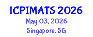 International Conference on Pediatrics, Internal Medicine and Advanced Treatment Strategies (ICPIMATS) May 03, 2026 - Singapore, Singapore