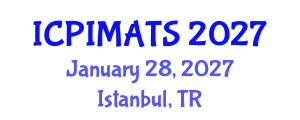 International Conference on Pediatrics, Internal Medicine and Advanced Treatment Strategies (ICPIMATS) January 28, 2027 - Istanbul, Turkey International Conference on Pediatrics, Internal Medicine and Advanced Treatment Strategies (ICPIMATS) January 28, 2027 - Istanbul, Turkey