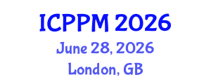 International Conference on People, Politics and Media (ICPPM) June 28, 2026 - London, United Kingdom